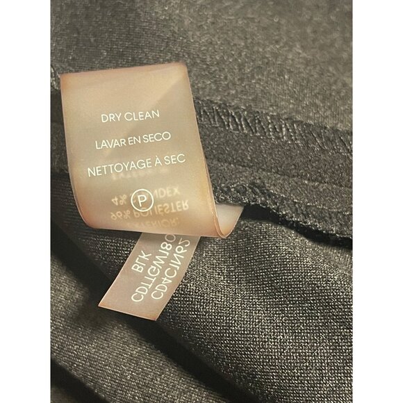 Calvin Klein Black Sleeveless Sheath Dress With Bow Accent Size 2 - Picture 8 of 8